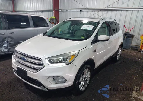 2017 Ford Escape Titanium from USA, damaged, VIN 1FMCU9JD0HUB33395